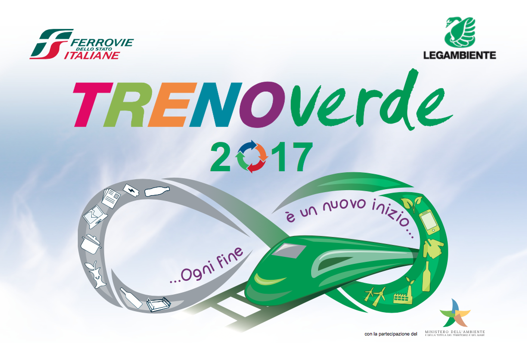 copertina treno verde